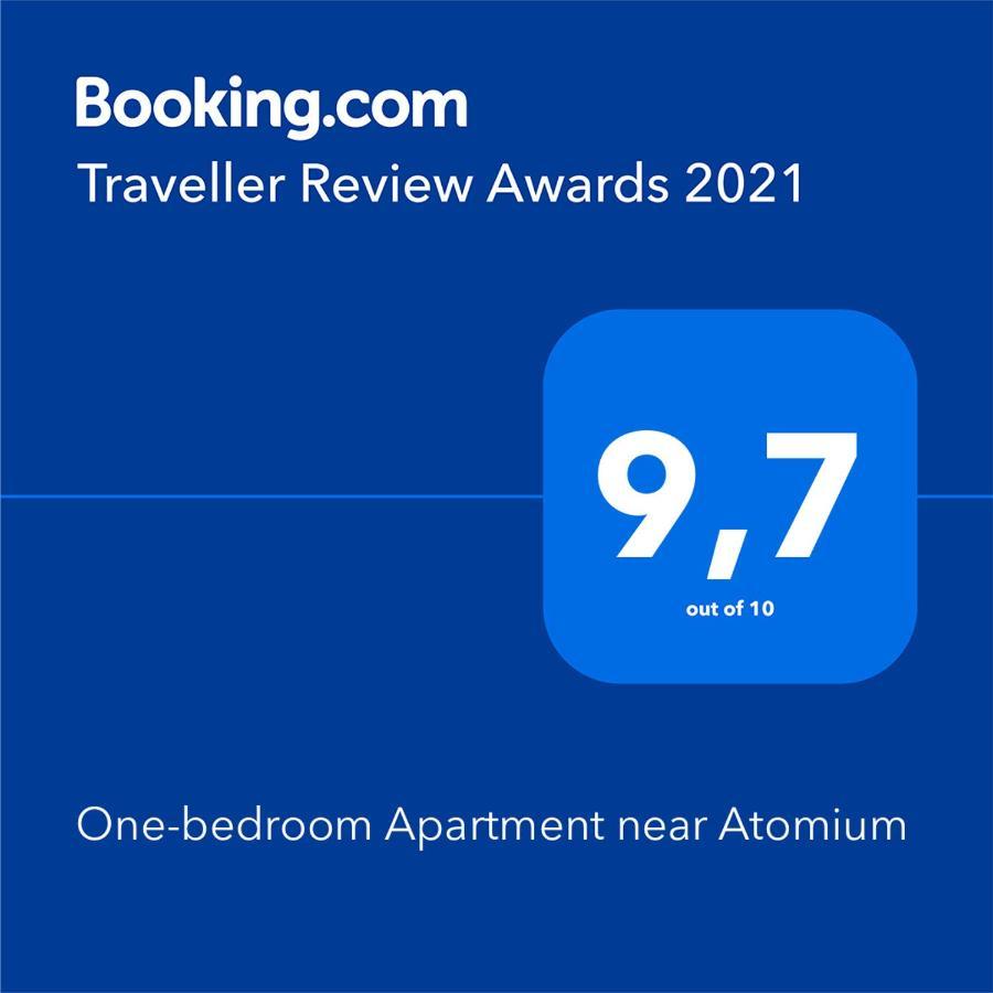 One-Bedroom Apartment Near Atomium Brussel Bagian luar foto